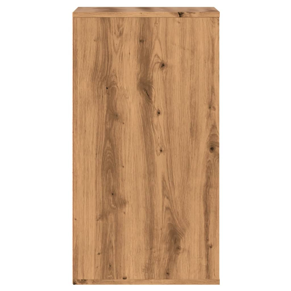 Corner Chest of Drawers Artisian Oak 40x41x76 cm Engineered Wood