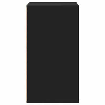 Corner Chest of Drawers Black 60x41x76 cm Engineered Wood