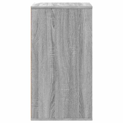 Corner Chest of Drawers Grey Sonoma 60x41x76 cm Engineered Wood