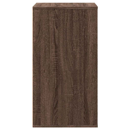 Corner Chest of Drawers Brown Oak 60x41x76 cm Engineered Wood