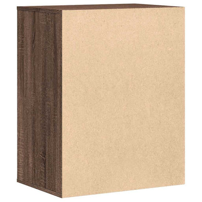 Corner Chest of Drawers Brown Oak 60x41x76 cm Engineered Wood