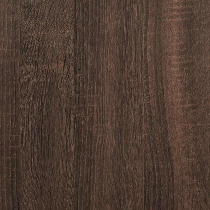 Corner Chest of Drawers Brown Oak 60x41x76 cm Engineered Wood
