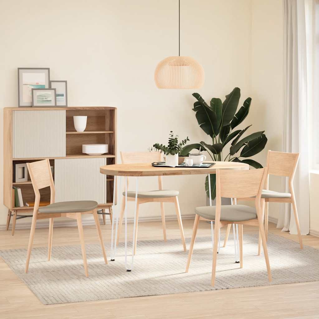 hairpin legs for console tables for Console Table 4 pcs White 72 cm Solid Steel