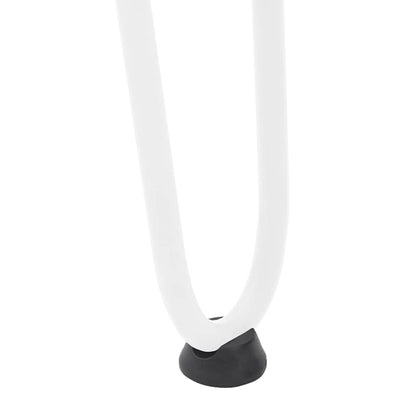hairpin legs for console tables for Console Table 4 pcs White 72 cm Solid Steel