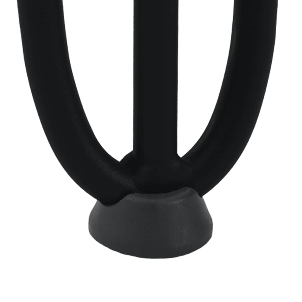 hairpin legs for console tables for Console Table 4 pcs Black 72 cm Solid Steel