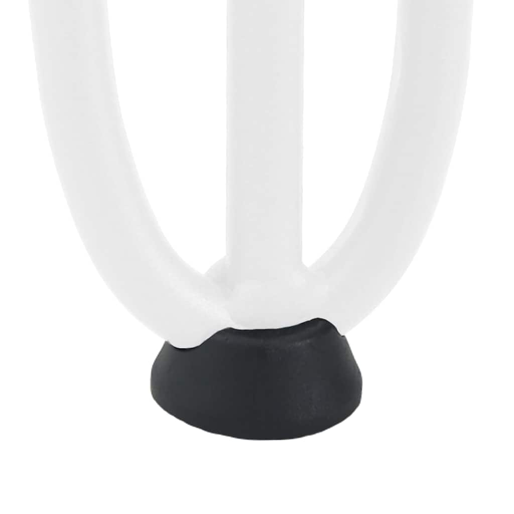 hairpin legs for console tables for Console Table 4 pcs White 72 cm Solid Steel