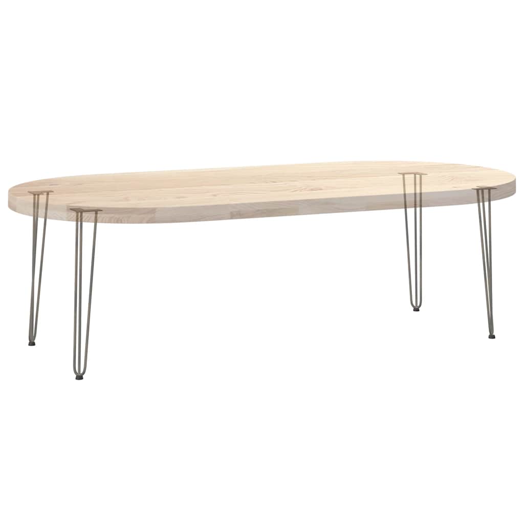 hairpin legs for console tables for Console Table 4 pcs Natural Steel 72 cm Solid Steel