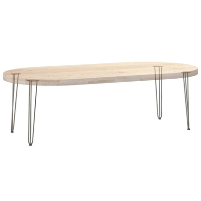 hairpin legs for console tables for Console Table 4 pcs Natural Steel 72 cm Solid Steel