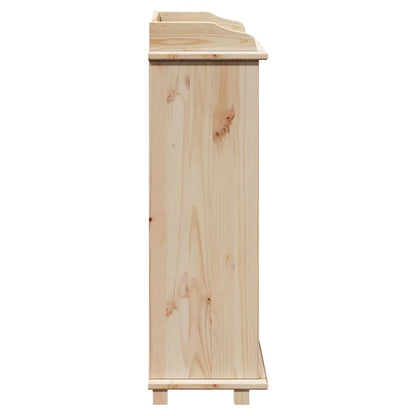 Wine Rack Brown 90 x 60 x 30 cm Solid pine wood
