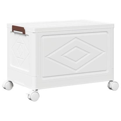 Stackable Storage Box with Wheels 28 L 48.5x29.5x33 cm