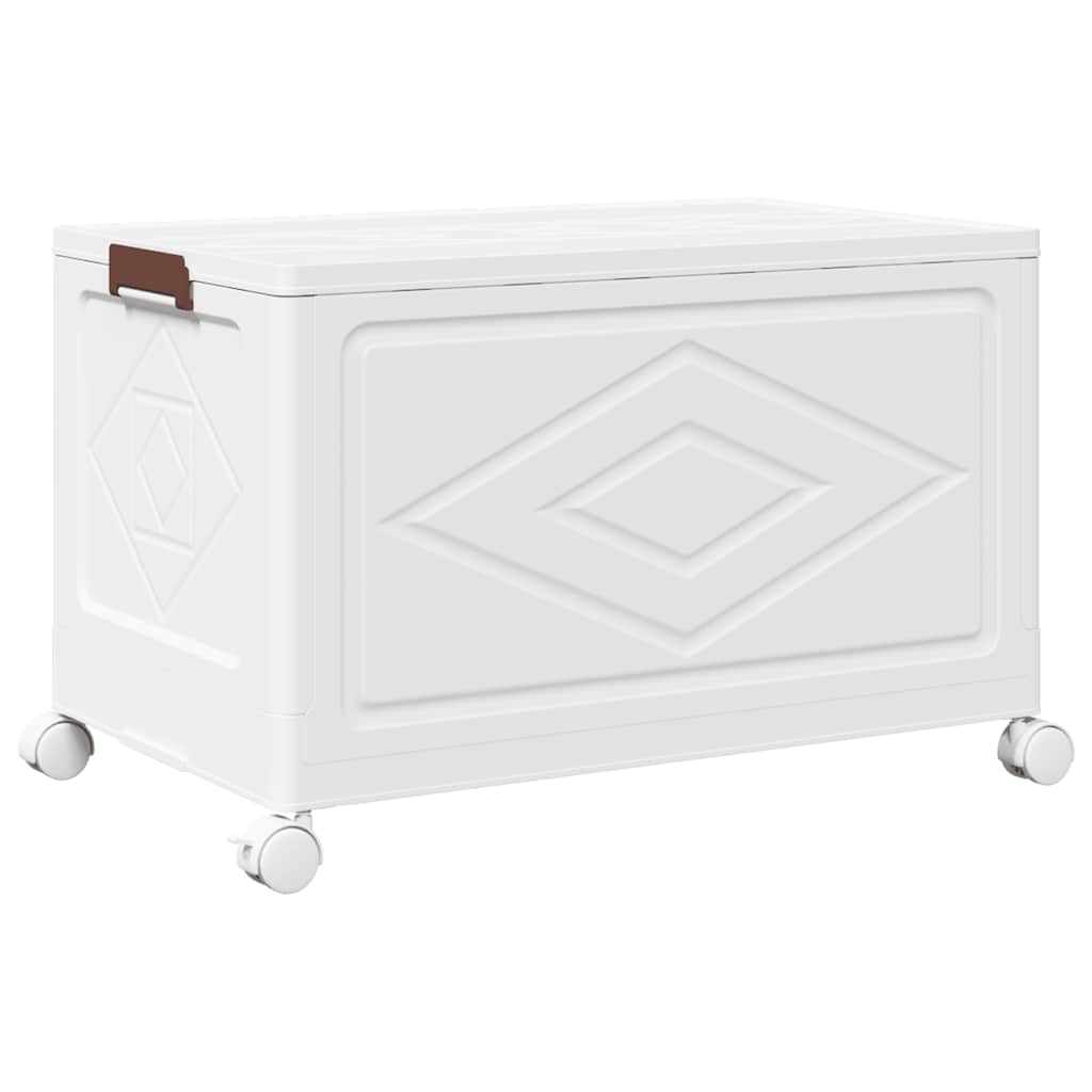 Stackable Storage Box with Wheels 75 L  64x40x41 cm