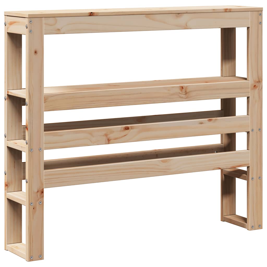 Bed Frame without Mattress 90x190 cm Single Solid Wood Pine