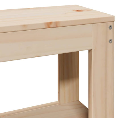 Bed Frame without Mattress 90x190 cm Single Solid Wood Pine