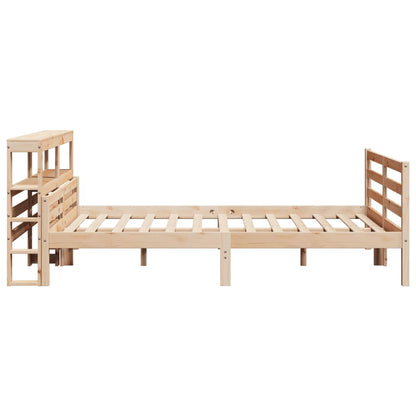 Bed Frame with Headboard without Mattress 150x200 cm King Size