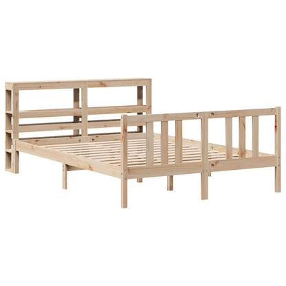 Bed Frame with Headboard without Mattress 120x200 cm