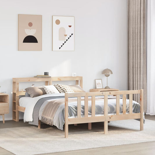 Bed Frame with Headboard without Mattress 120x200 cm