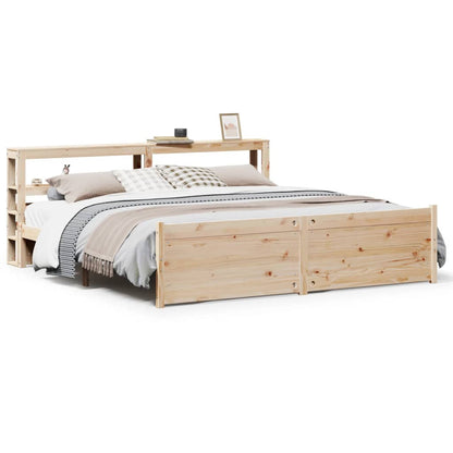 Bed Frame with Headboard without Mattress 180x200 cm Super King