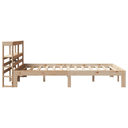 Bed Frame with Headboard without Mattress 120x190 cm Small Double