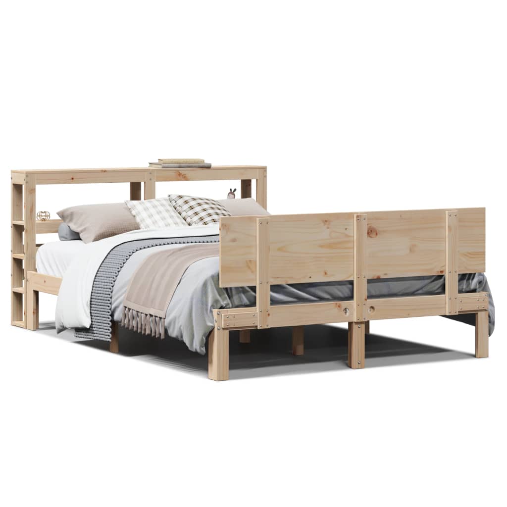 Bed Frame with Headboard without Mattress 120x200 cm