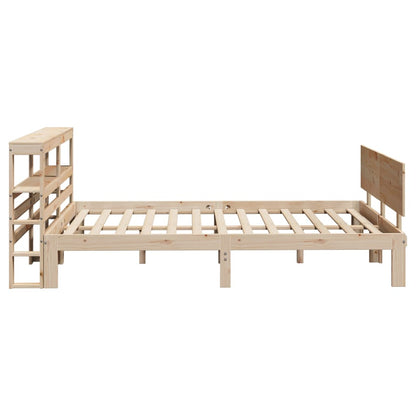 Bed Frame with Headboard without Mattress 160x200 cm