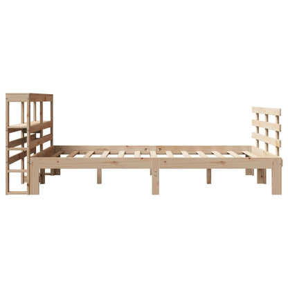 Bed Frame with Headboard without Mattress 160x200 cm