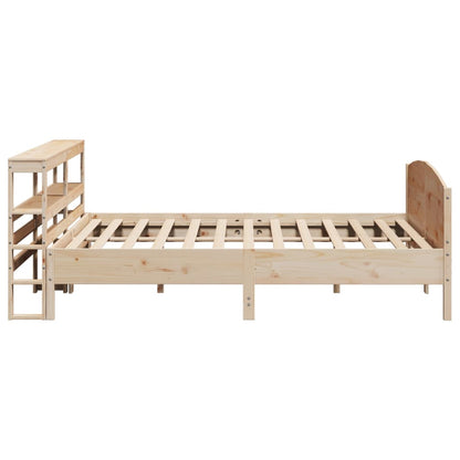 Bed Frame without Mattress 180x200 cm Super King Solid Wood Pine