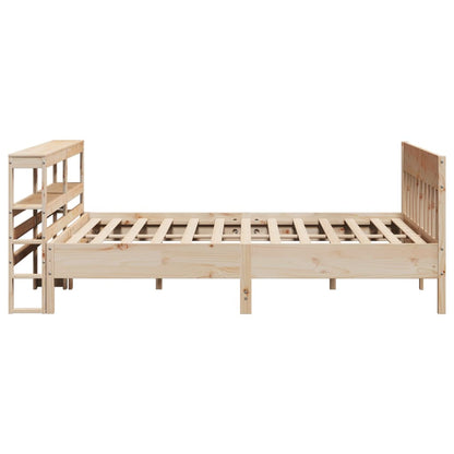 Bed Frame without Mattress 180x200 cm Super King Solid Wood Pine