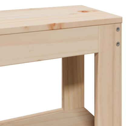 Bed Frame without Mattress 75x190 cm Small Single Solid Wood Pine