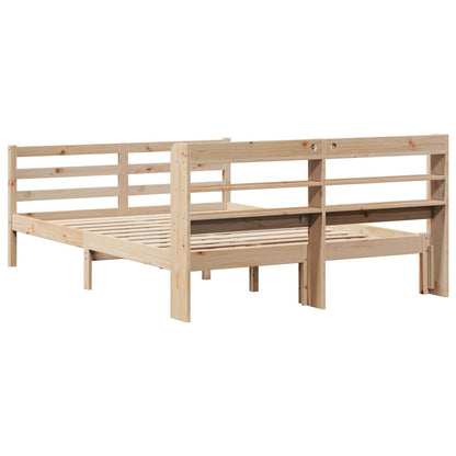 Bed Frame with Headboard without Mattress 135x190 cm Double
