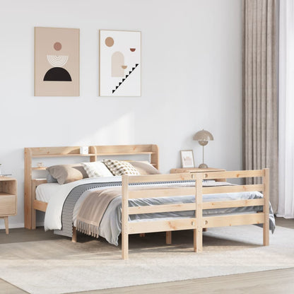 Bed Frame with Headboard without Mattress 160x200 cm