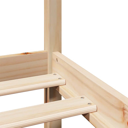 Bed Frame with Headboard without Mattress 120x200 cm