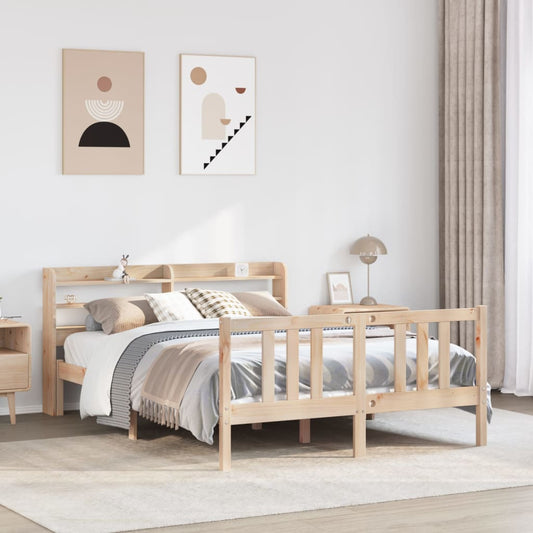 Bed Frame with Headboard without Mattress 120x200 cm