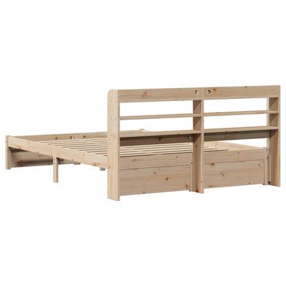 Bed Frame with Headboard without Mattress 120x200 cm