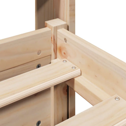 Bed Frame with Headboard without Mattress 140x200 cm