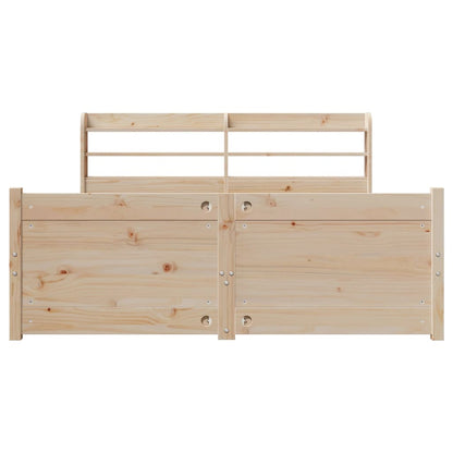 Bed Frame with Headboard without Mattress 160x200 cm