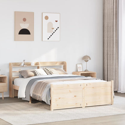 Bed Frame with Headboard without Mattress 160x200 cm