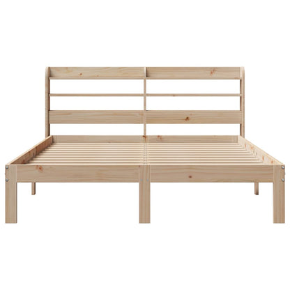 Bed Frame with Headboard without Mattress 160x200 cm