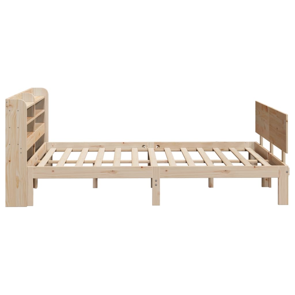 Bed Frame with Headboard without Mattress 140x200 cm