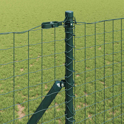 Fence Post Other 52 pcs Green 3.2 x 3.2 x 170 cm Steel