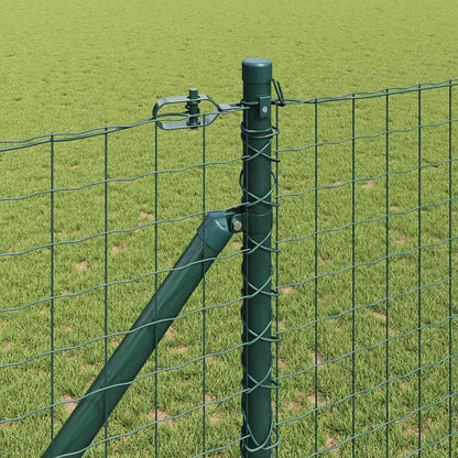 Fence Post Other 26 pcs Silver 3.2 x 3.2 x 140 cm Steel