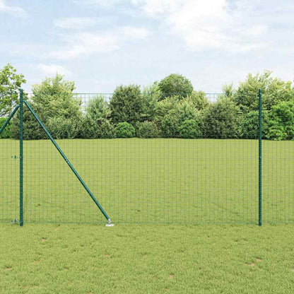 Fence Post Other 26 pcs Silver 3.2 x 3.2 x 170 cm Steel