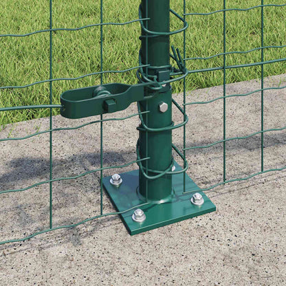 Fence Post Other 52 pcs Silver 3.2 x 3.2 x 50 cm Steel