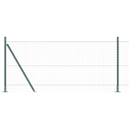 Fence Post 26 pcs Silver 3.2 x 3.2 x 90 cm Steel