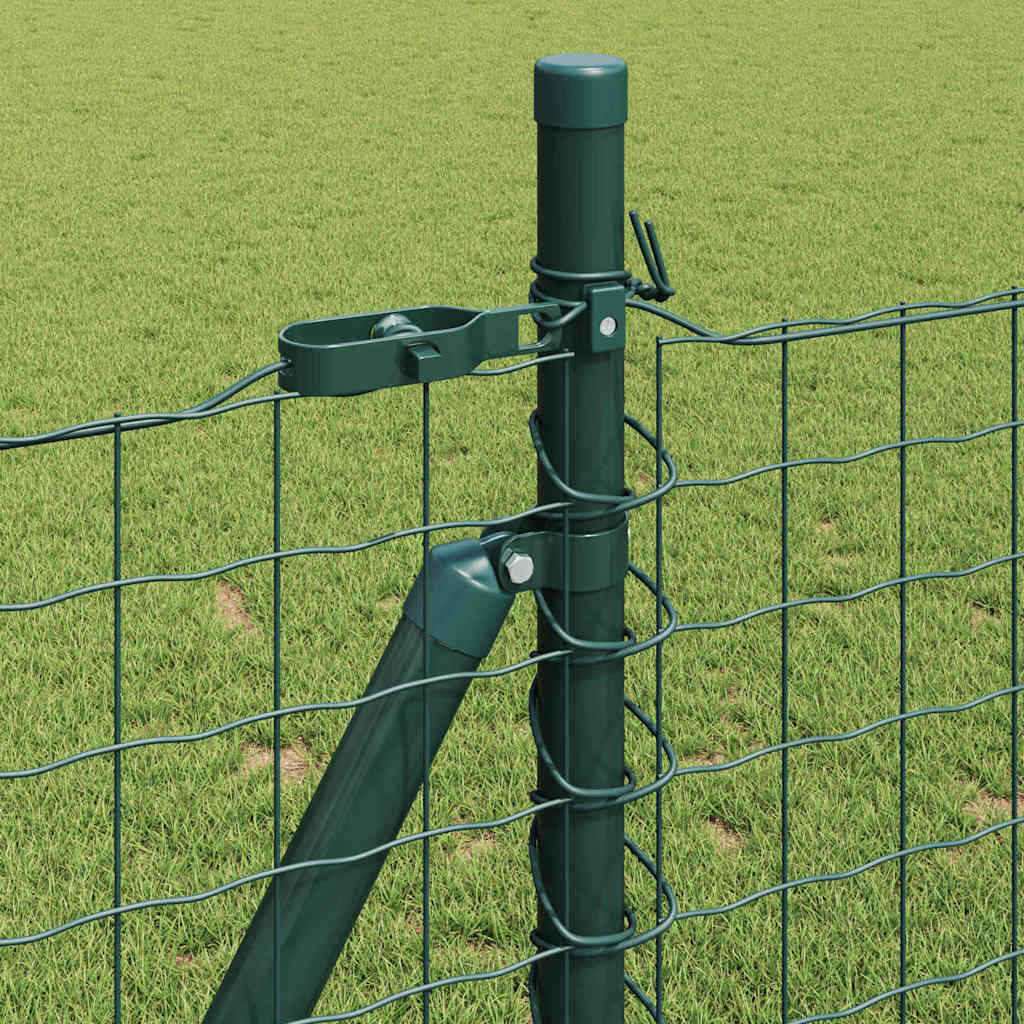 Fence Post Other 26 pcs Silver 3.2 x 3.2 x 110 cm Steel