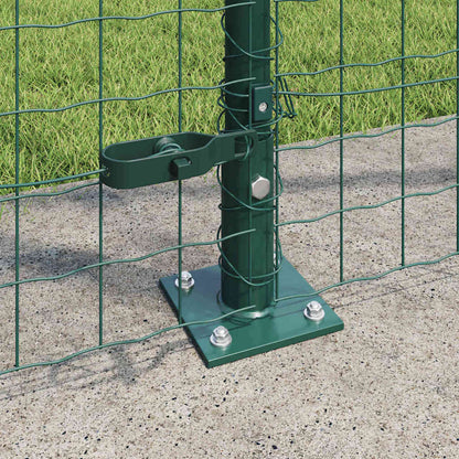 Fence Post Other 26 pcs Silver 3.2 x 3.2 x 83.5 cm Steel
