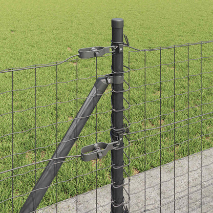 Fence Post Other 52 pcs Silver 3.2 x 3.2 x 70 cm Steel