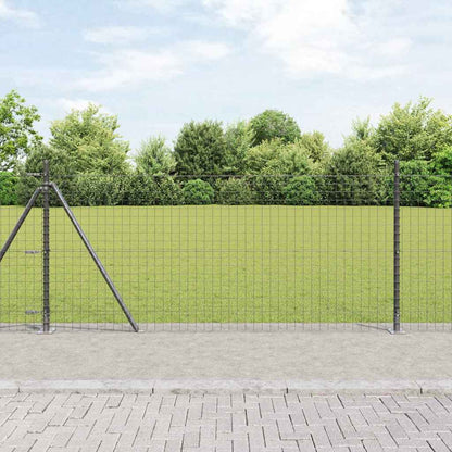 Fence Post Other 26 pcs Silver 3.2 x 3.2 x 110 cm Steel