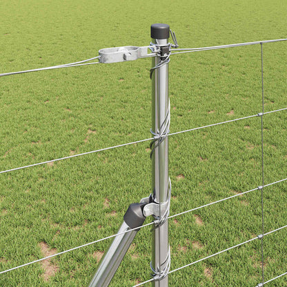 Field Fence Silver 25 x 1.2 m Galvanised steel