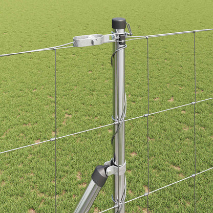 Field Fence Silver 25 x 1.4 m Galvanised steel