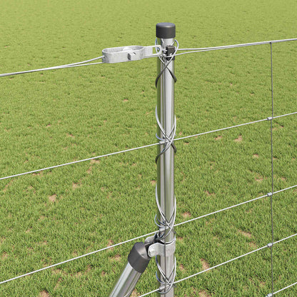 Field Fence Silver 25 x 1.4 m Galvanised steel